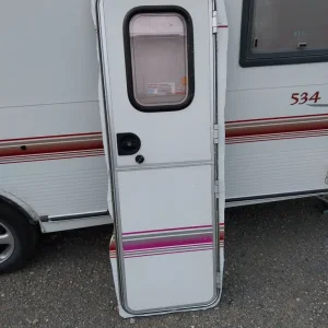 Caravan door frame