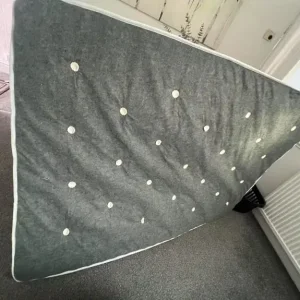 Double bed mattress – sprung, used but in good condition