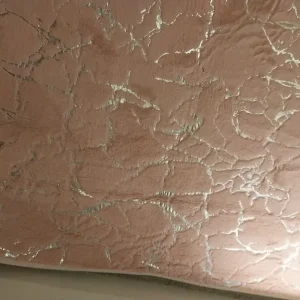 Pink Shimmer Rug with Non-Slip Backing - Image 2