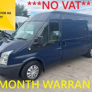 2012 Ford Transit Medium Roof Van TDCi 100ps Panel Van Diesel Manual - Image 1