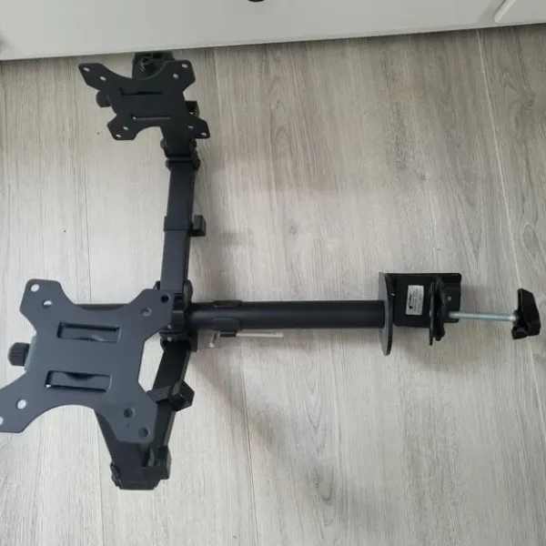 VonHaus dual monitor desk stand