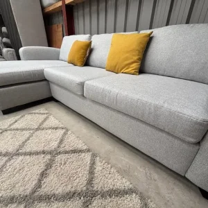 DFS Layla left hand facing L shape chaise end 3 seater sofa - Image 5