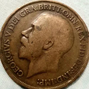 1919 One Penny Coin