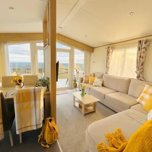 Modern 30ft static caravan with panoramic Tamar Valley views - Image 4