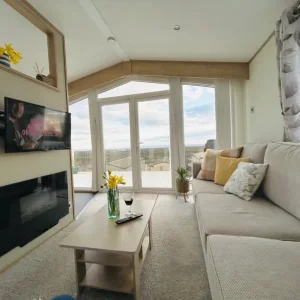 Modern 30ft static caravan with panoramic Tamar Valley views - Image 7