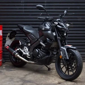 Yamaha MT125 in satin black