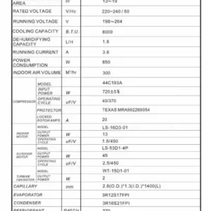 Airforce Portable Air Conditioning Unit – With Remote, Manual, and Extract Hose Kit - Image 7