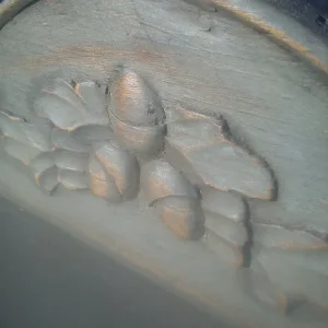 Pine wine rack, upcycled and painted with grey chalk paint - Image 4