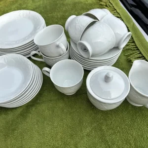 Season fruits white crockery set - Image 2