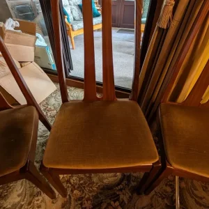 4 mid century GPlan dining chairs - Image 3