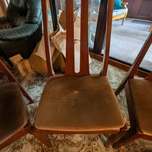 4 mid century GPlan dining chairs - Image 6