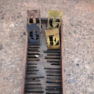 Antique Brass Stencils - Image 5