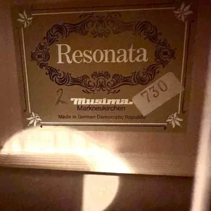 1960s-70s vintage classical nylon guitar – Resonata 730 from East Germany - Image 5