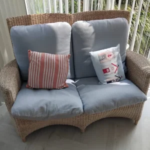 Wicker sofa