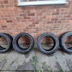 Winter Tyres x4, 215/55/18 Almost Full Tread - Image 1