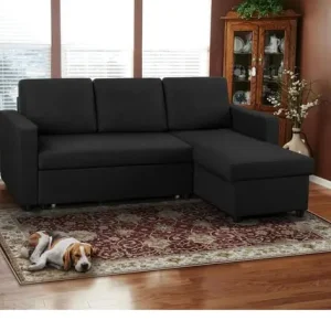 Yaheetech corner sofa bed 3-seater - Image 5