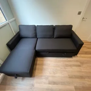 Yaheetech corner sofa bed 3-seater