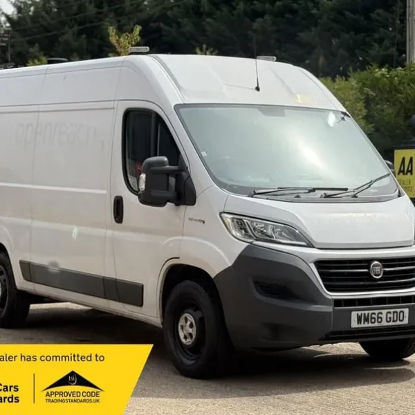2017 Fiat Ducato 2.0 MultiJet II 35M H2 Euro 6 Diesel Van