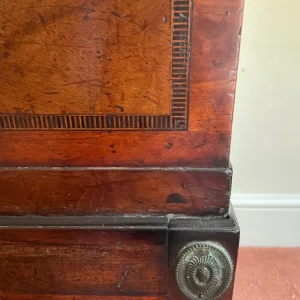 Antique mahogany georgian square piano case - Image 3