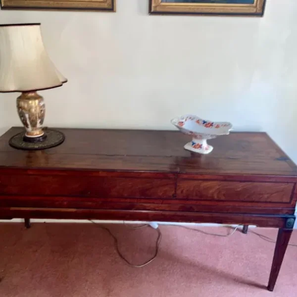 Antique mahogany georgian square piano case