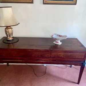 Antique mahogany georgian square piano case