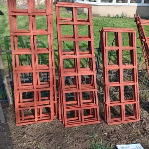 Garden trellis 6ft 5ft 4ft straight and fan - Image 5