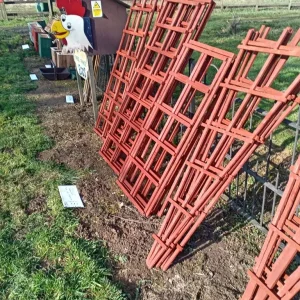 Garden trellis 6ft 5ft 4ft straight and fan