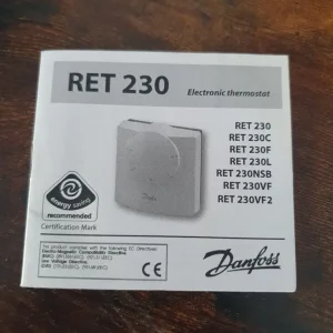 Thermostat Danfoss RET230L for boiler and central heating - Image 2
