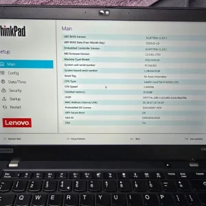 Lenovo ThinkPad X390 with 8GB RAM and 256GB SSD