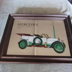 Small Classic Car Mirror