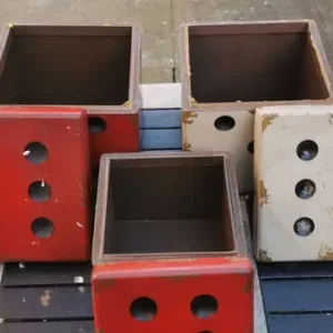 3 stacking "dice" boxes - Image 2