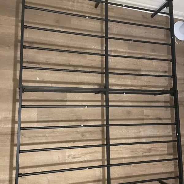King size metal bed frame