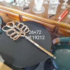 Vintage Rattan Cane Carpet Beater