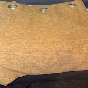 Mustard Curtains 90" wide x 90" drop