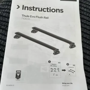 Thule Evo flush roof bar kit - Image 2