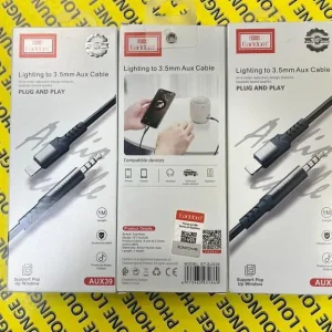 Earldom Lightning to 3.5mm aux cable