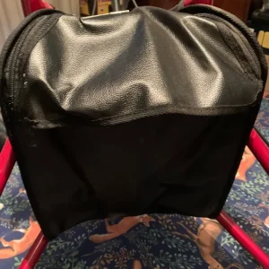 Tripod walker with 3 wheels and attached bag - Image 2