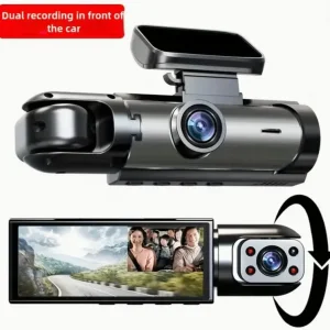 Double camera dash cam with front 1080P and rear 720P - Image 3