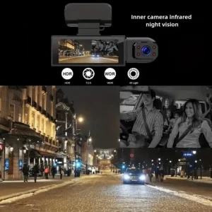 Double camera dash cam with front 1080P and rear 720P - Image 7