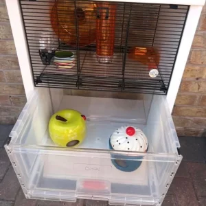 Omlet small pet enclosure and Savic Spelos plastic cage - Image 6