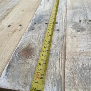 5ft Rustic Wooden Garden Pizza Oven BBQ Table Bench - Image 3