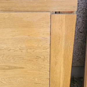 Oak Dining Table with Extension Panels - Image 5