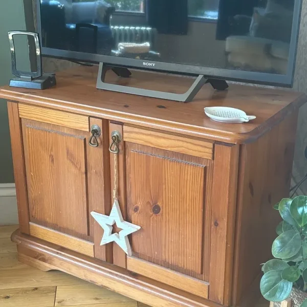 Wooden tv cabinet