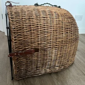 Wicker Pet Carrier Basket - Image 2