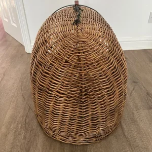 Wicker Pet Carrier Basket - Image 6