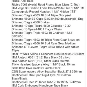 Ribble women’s 7005 road bike (52cm) - Image 5