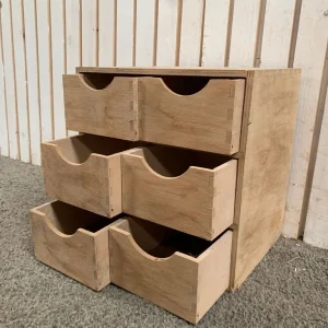 Wooden Drawer Chest with 6 Drawers - Image 2