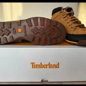Timberland Euro Rock Mid Lace Hiker Boots Wheat Nubuck Men's Size 8 - Image 4