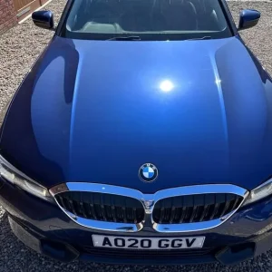 2020 BMW 3 Series 2.0 Diesel Sport Touring Estate – Mediterranean Blue with Leather Interior - Image 2