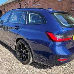 2020 BMW 3 Series 2.0 Diesel Sport Touring Estate – Mediterranean Blue with Leather Interior - Image 4